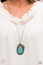Load image into Gallery viewer, Tropical Mirage - Blue necklace 2101