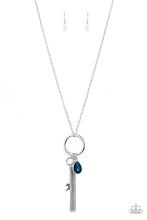 Load image into Gallery viewer, Unlock Your Sparkle - Blue necklace 665