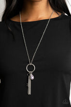 Load image into Gallery viewer, Unlock Your Sparkle - Purple necklace 2110