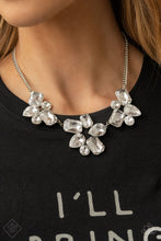 Load image into Gallery viewer, Galactic Goddess - White necklace D016