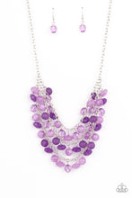 Load image into Gallery viewer, Fairytale Timelessness - Purple necklace 2176
