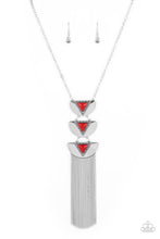 Load image into Gallery viewer, Gallery Expo - Red necklace D020
