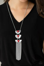 Load image into Gallery viewer, Gallery Expo - Red necklace D020