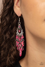 Load image into Gallery viewer, Paid Vacation - Pink earring 698