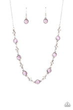 Load image into Gallery viewer, Inner Illumination - Purple necklace 2201
