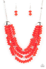 Load image into Gallery viewer, Best POSH-ible Taste - Red necklace 2213