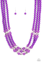 Load image into Gallery viewer, STAYCATION All I Ever Wanted - Purple necklace 2226