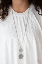 Load image into Gallery viewer, Meet Me At The Garden Gate - Silver necklace F016