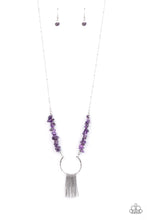 Load image into Gallery viewer, With Your ART and Soul - Purple necklace 1563