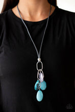 Load image into Gallery viewer, Fundamentally Flirtatious - Blue necklace 2230