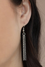 Load image into Gallery viewer, Palm Promenade - Silver necklace B084