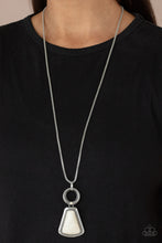 Load image into Gallery viewer, Stone Prairies - White necklace 2234