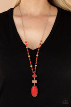 Load image into Gallery viewer, Naturally Essential - Red necklace B059