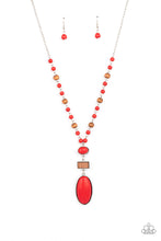 Load image into Gallery viewer, Naturally Essential - Red necklace B059