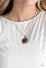 Load image into Gallery viewer, Desert Mystery - Brown necklace 1579