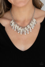 Load image into Gallery viewer, Champagne Dreams - White necklace E059