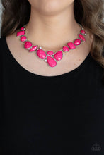 Load image into Gallery viewer, Mystical Mirage - Pink necklace 2223
