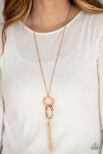 Load image into Gallery viewer, Orbiting Splendor - Gold necklace 2181