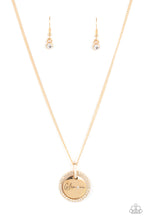 Load image into Gallery viewer, Glam-ma Glamorous - Gold necklace D067