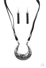 Load image into Gallery viewer, Majorly Moonstruck - Black necklace F050