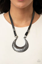 Load image into Gallery viewer, Majorly Moonstruck - Black necklace F050