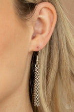 Load image into Gallery viewer, Palm Promenade - Silver lanyard necklace 2101