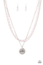Load image into Gallery viewer, Promoted to Grandma - Pink necklace D004