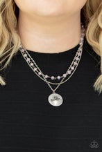 Load image into Gallery viewer, Promoted to Grandma - Pink necklace D004