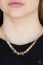 Load image into Gallery viewer, Turn Up The Tea Lights - Gold necklace 2231