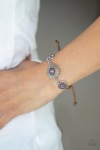 Load image into Gallery viewer, Bohemian Botany - Purple bracelet A030
