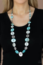 Load image into Gallery viewer, Seashore Spa - Blue Necklace A019