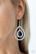 Load image into Gallery viewer, Blushing Bride - Blue earring D033