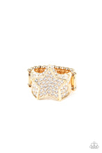 Load image into Gallery viewer, Here Come The Fireworks - Gold ring 616