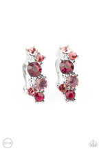 Load image into Gallery viewer, Cosmic Celebration - Pink clip-on earring D030
