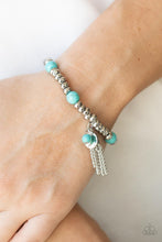 Load image into Gallery viewer, Whimsically Wanderlust - Blue bracelet F034