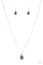 Load image into Gallery viewer, Vintage Validation - Green necklace B082
