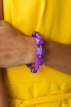 Load image into Gallery viewer, Trendsetting Tourist - Purple bracelet B126