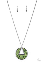 Load image into Gallery viewer, Chromatic Couture - Green necklace B061