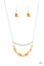 Load image into Gallery viewer, Pebble Prana - Yellow necklace A088