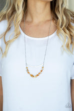 Load image into Gallery viewer, Pebble Prana - Yellow necklace A088