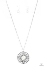 Load image into Gallery viewer, Celestial Compass - White necklace B128
