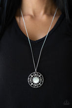 Load image into Gallery viewer, Celestial Compass - White necklace B128