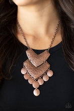 Load image into Gallery viewer, Keys to the ANIMAL Kingdom - Copper necklace A051