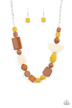 Load image into Gallery viewer, Tranquil Trendsetter - Yellow necklace D069