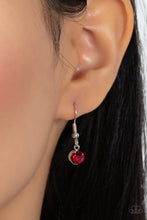 Load image into Gallery viewer, Material Girl Glamour - Red necklace 740