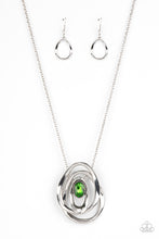 Load image into Gallery viewer, Luminous Labyrinth - Green necklace D012