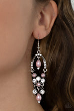 Load image into Gallery viewer, Back In The Spotlight - Pink earring A022