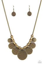 Load image into Gallery viewer, Indigenously Urban - Brass necklace E075