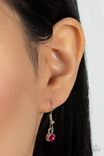 Load image into Gallery viewer, Wallflower Wonderland - Pink necklace B017