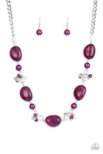 Load image into Gallery viewer, The Top TENACIOUS - Purple necklace 2045